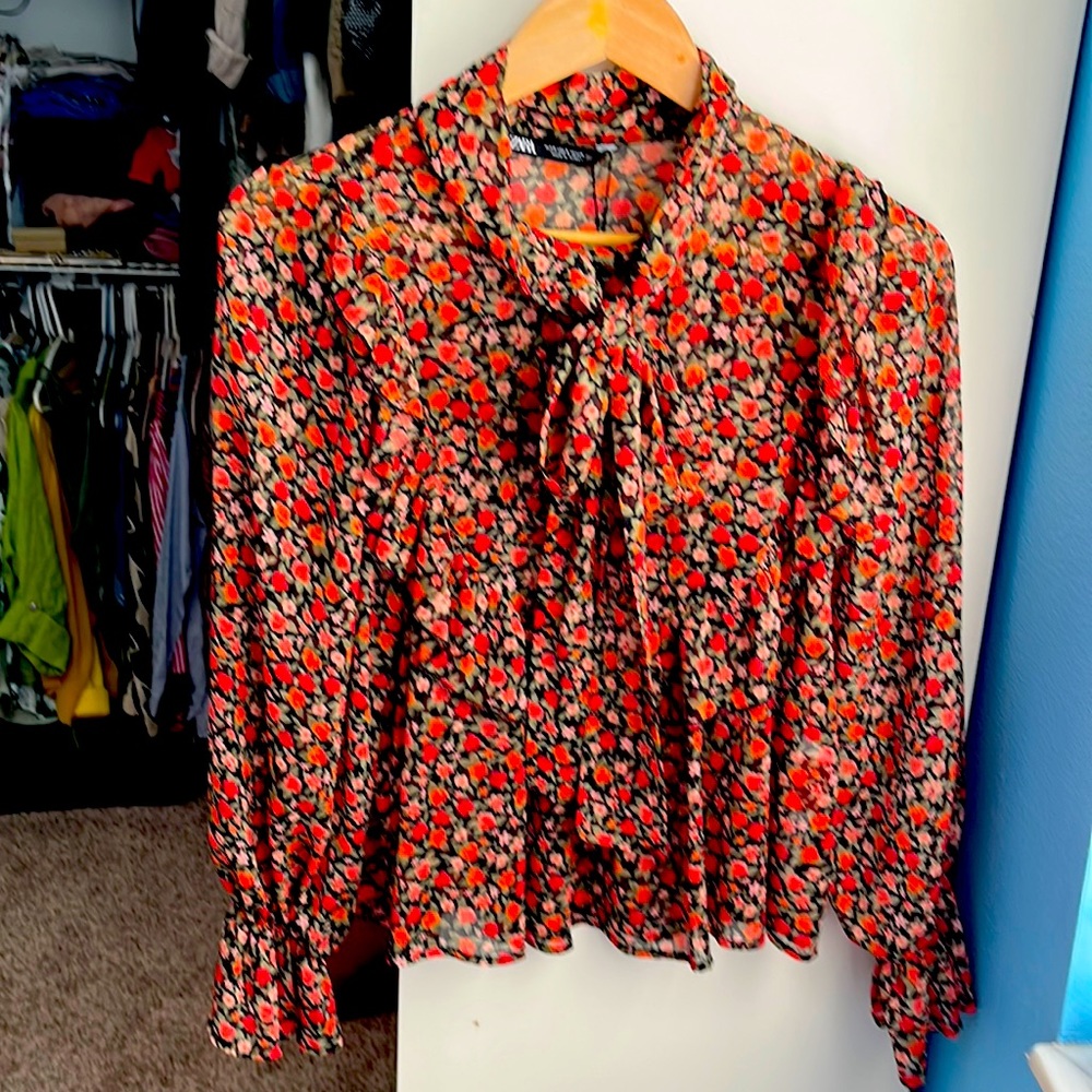 Floral blouse